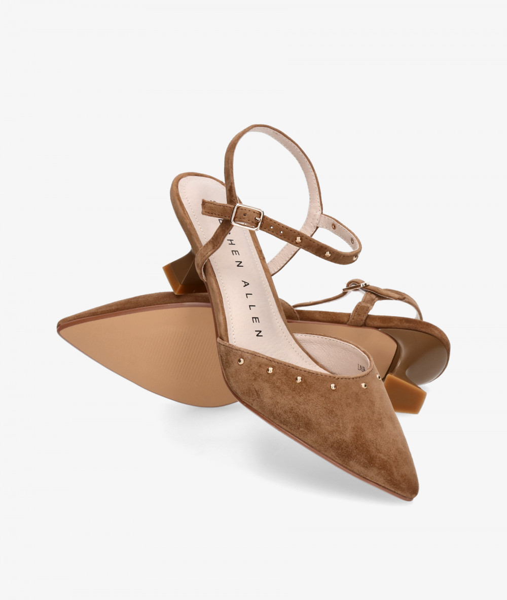 Zapatos de vestir Stephen Allen LAUR-31  2719-C7 en ante taupe