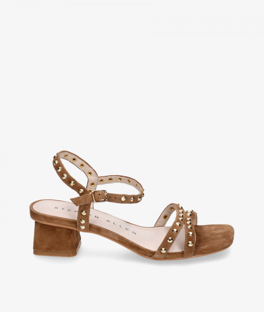 Sandalias Stephen Allen  MAHA   40-2661L-3 en ante camel 
