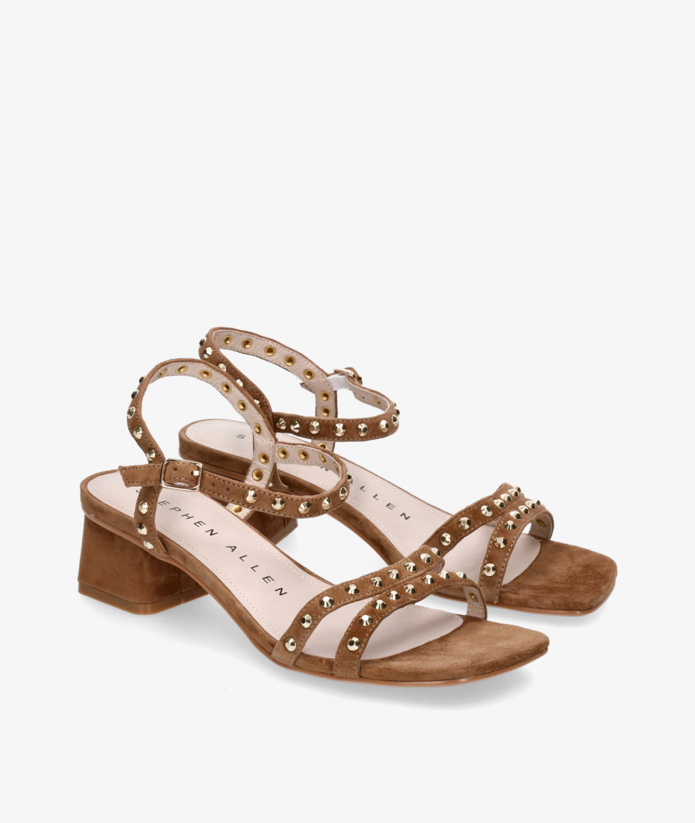 Sandalias Stephen Allen  MAHA   40-2661L-3 en ante camel 