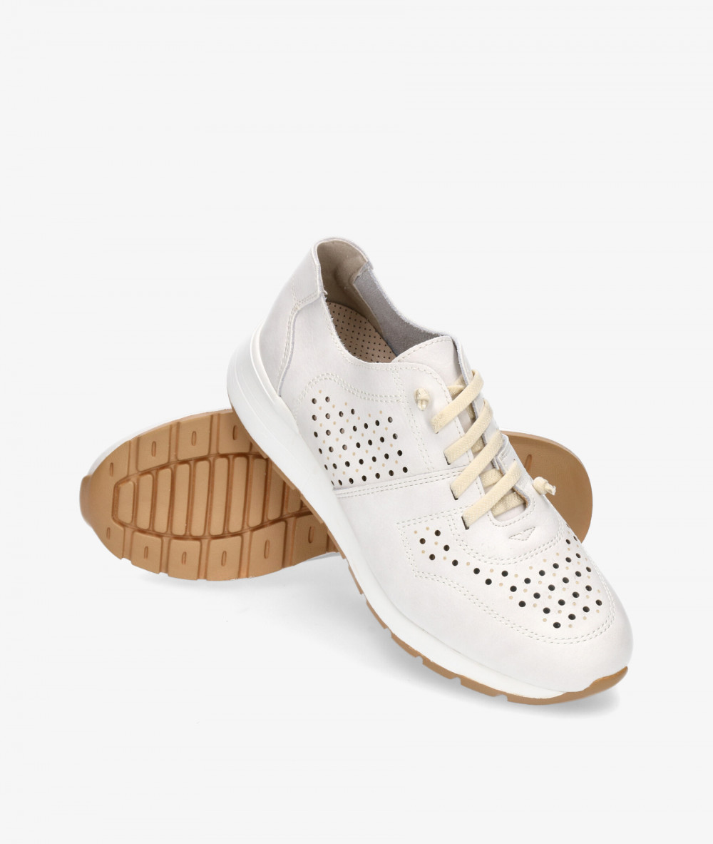 Deportivos MEGHAN SOFT  320 en blanco