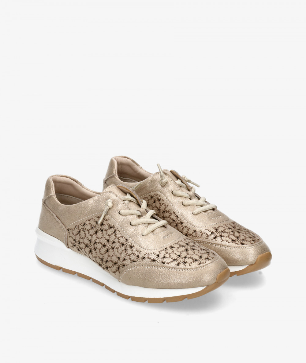 Deportivos MEGHAN SOFT  321 en platino