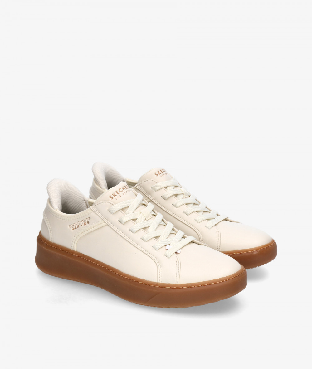 Deportivos Skechers 183177 en blanco