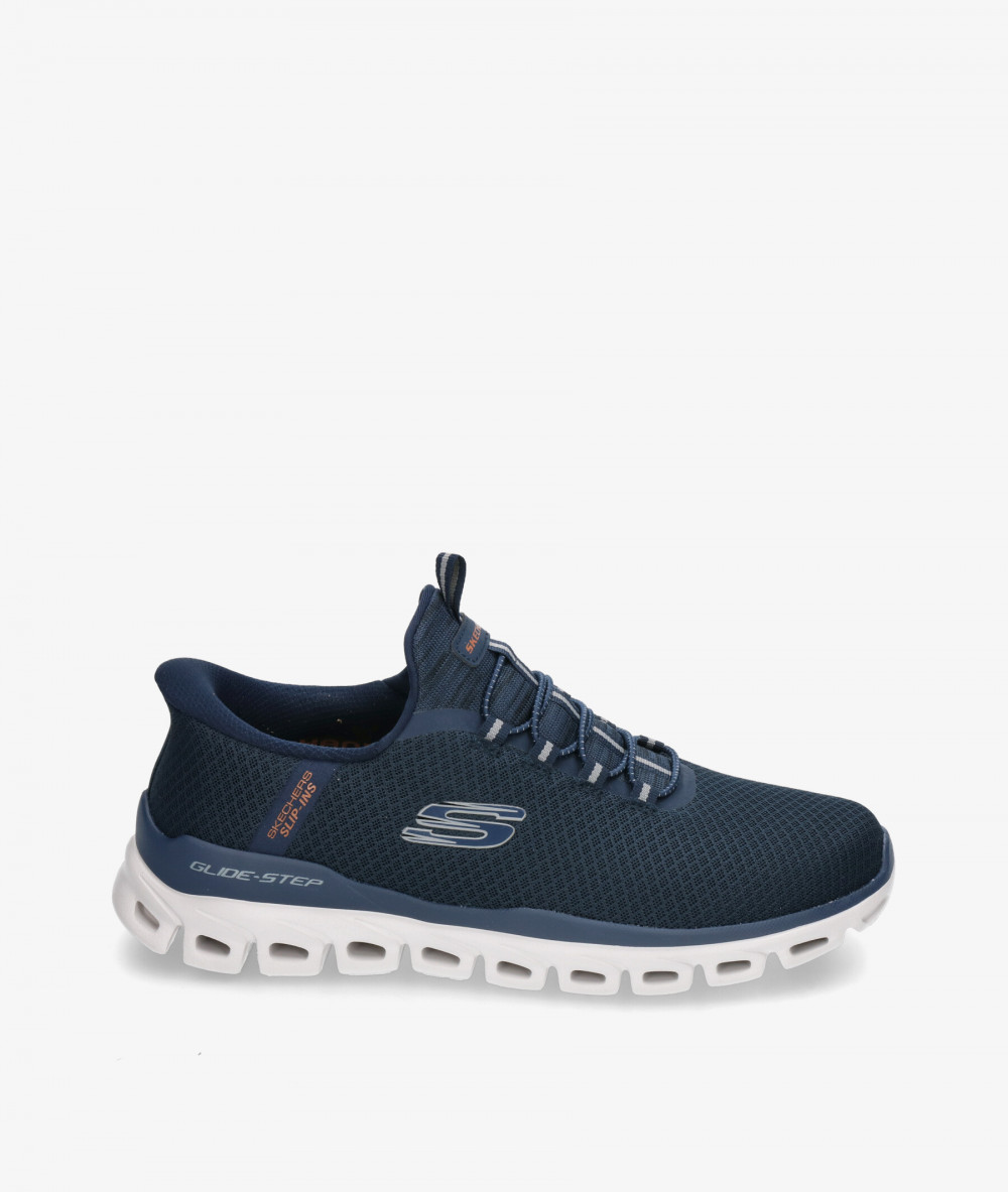 Deportivos Skechers 233010 en azul marino