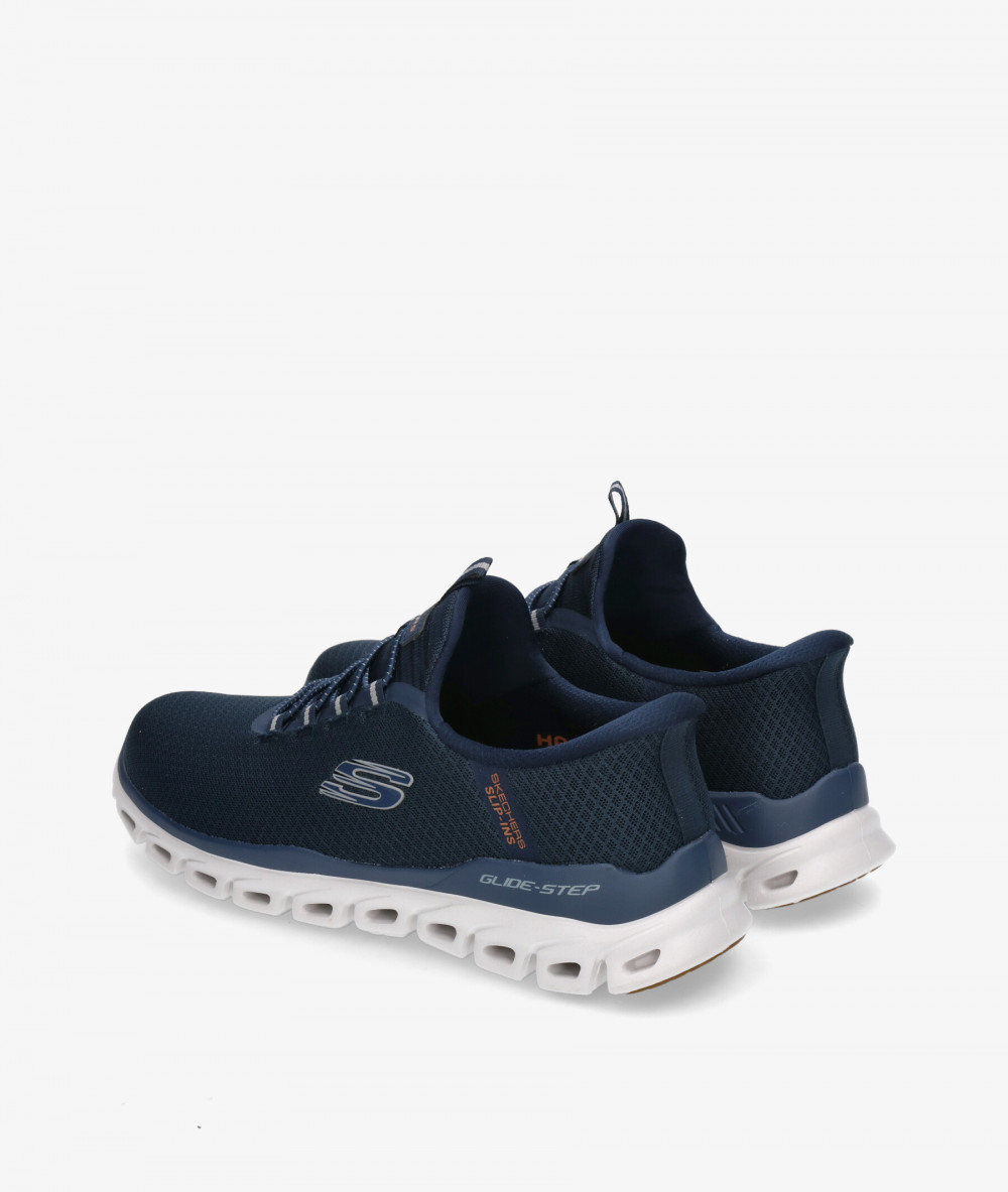 Deportivos Skechers 233010 en azul marino