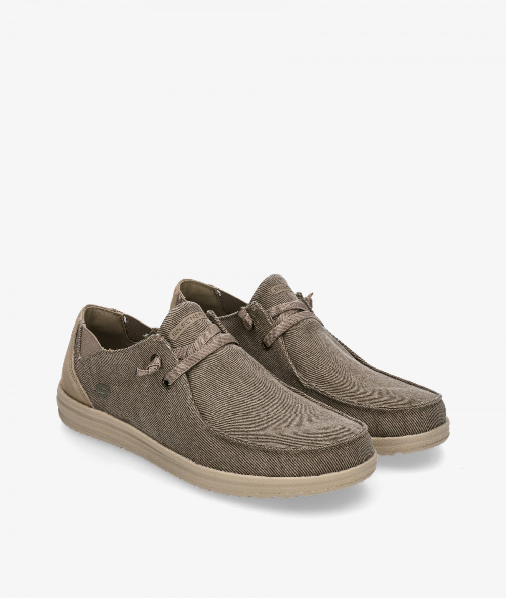 Zapatos casual Skechers 66387 en topo