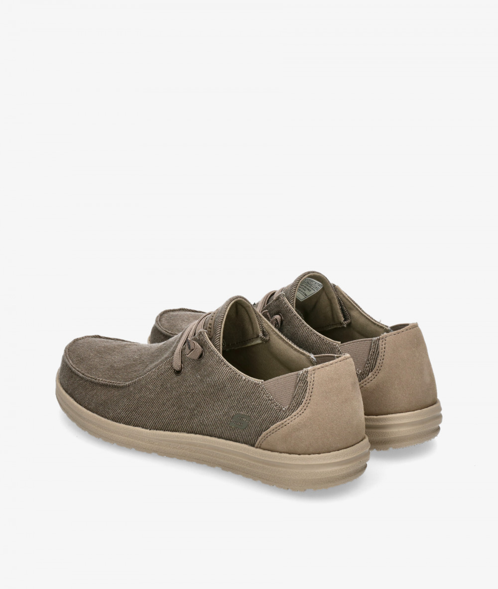 Zapatos casual Skechers 66387 en topo