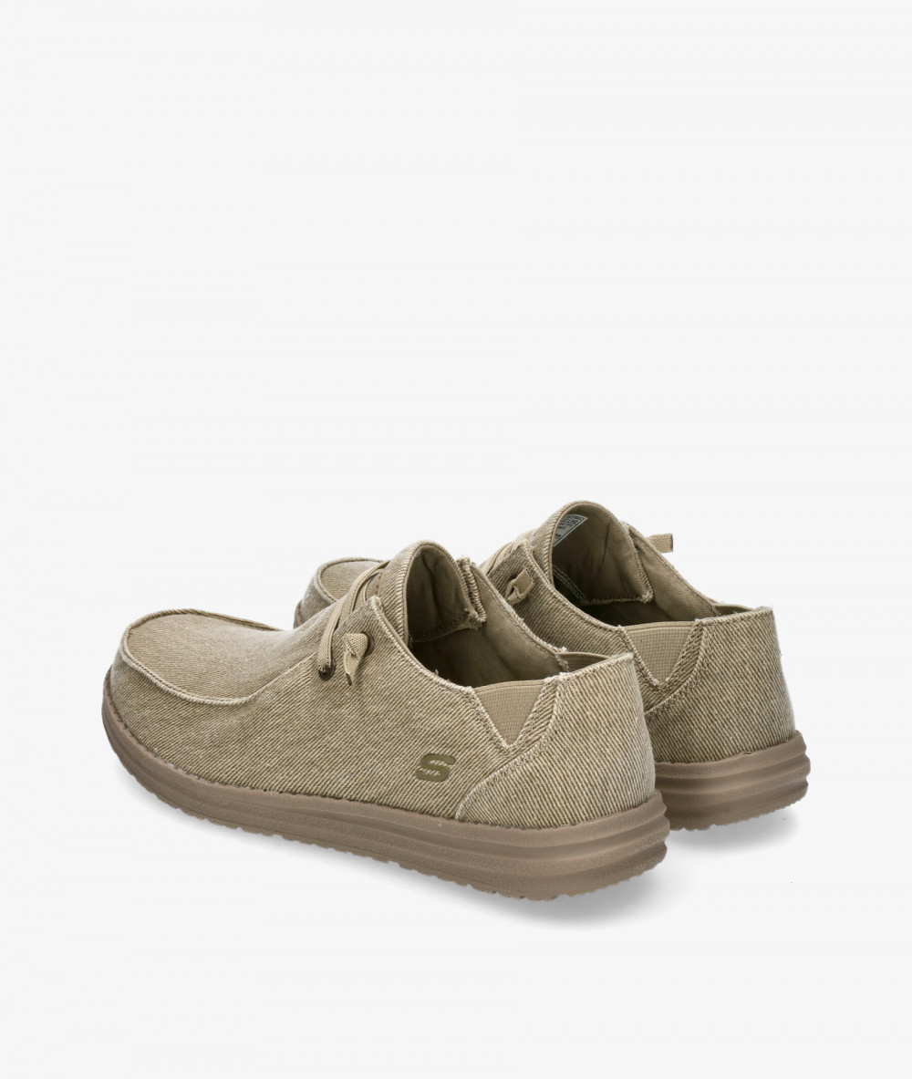 Zapatos casual Skechers 66387 en beige