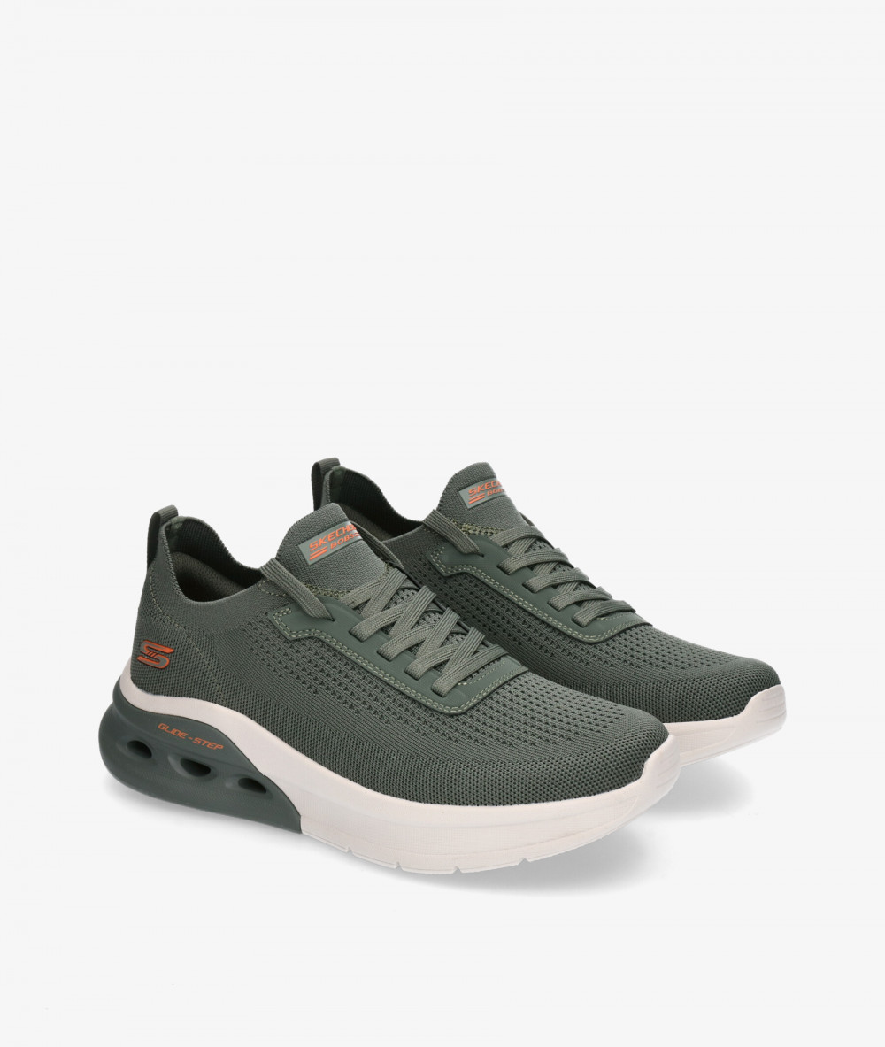 Deportivos Skechers 118344 en caki