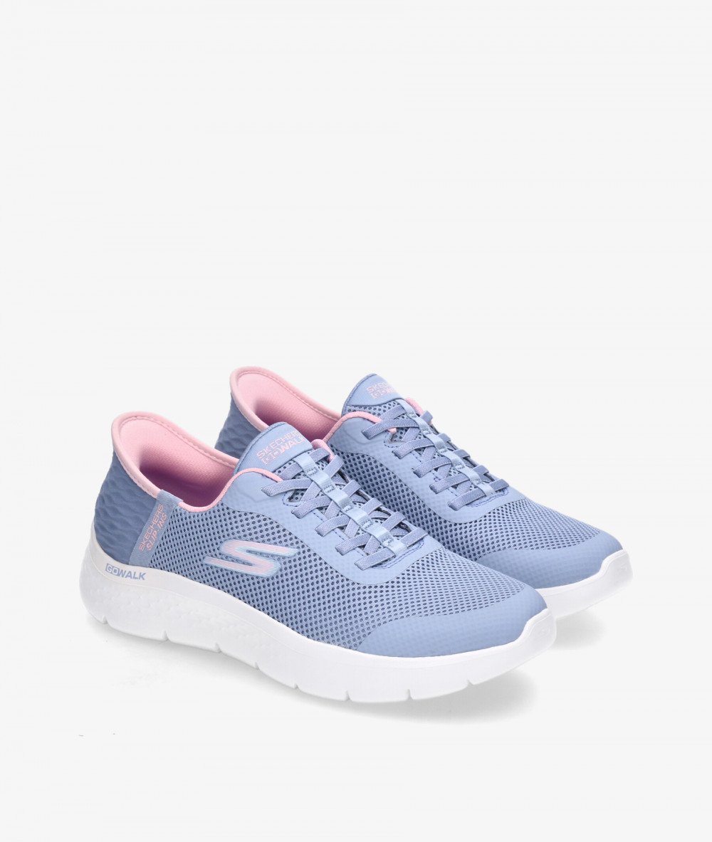 Deportivos Skechers 124836 en jeans