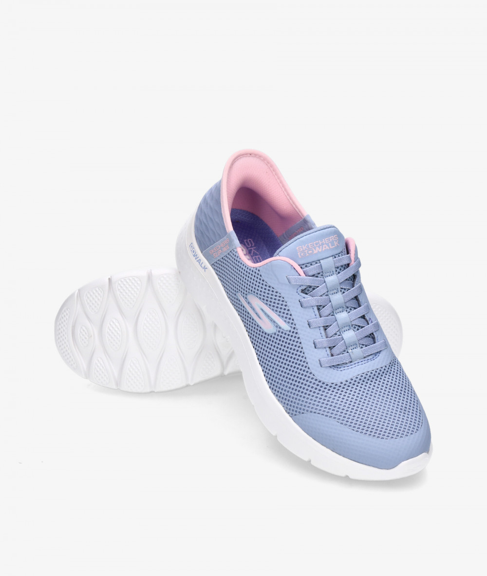 Deportivos Skechers 124836 en jeans