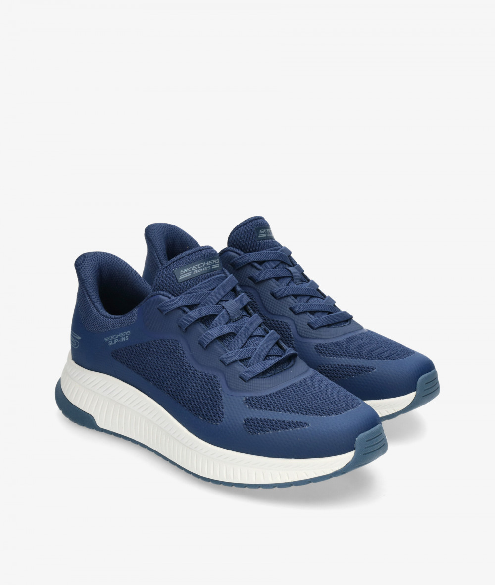 Deportivos Skechers 118423 en azul marino