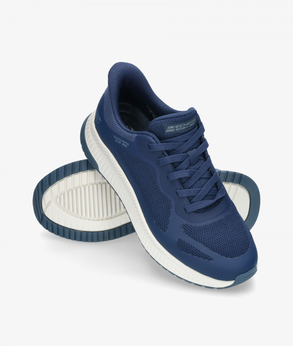 Deportivos Skechers 118423 en azul marino