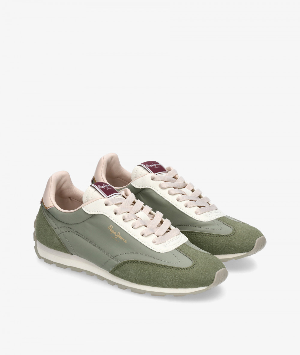 Pepe Jeans Sneakers  JANE SUBTLE in kaki