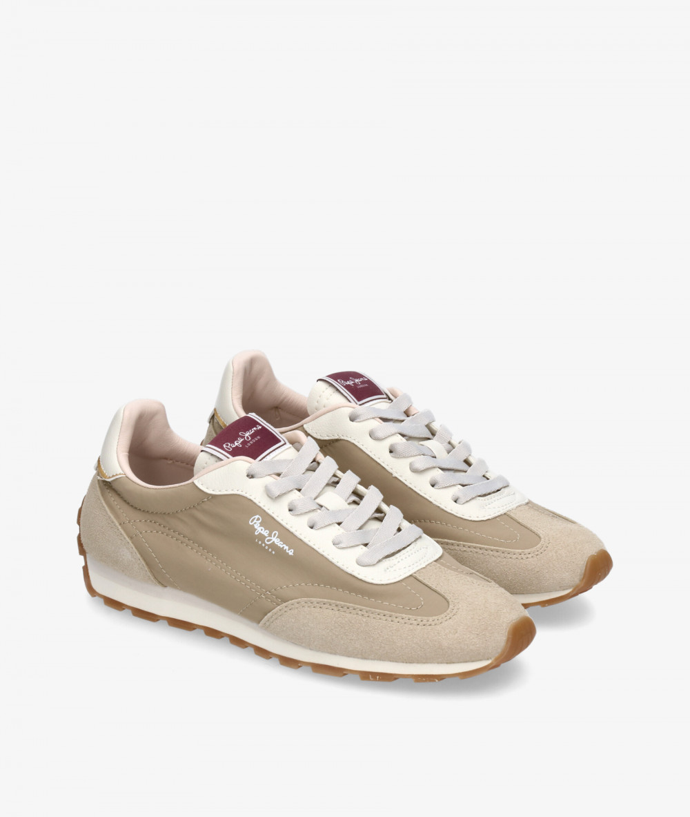 Pepe Jeans Sneakers  JANE SUBTLE in beige