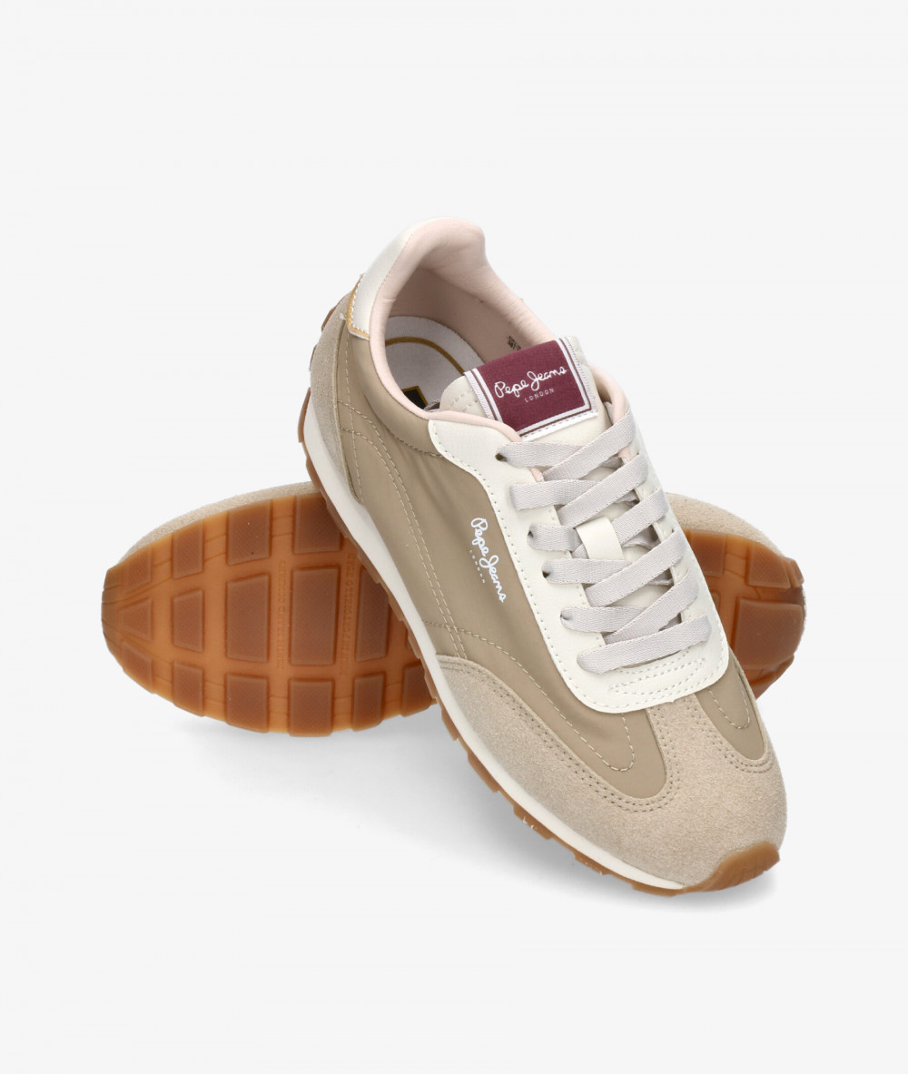 Pepe Jeans Sneakers  JANE SUBTLE in beige
