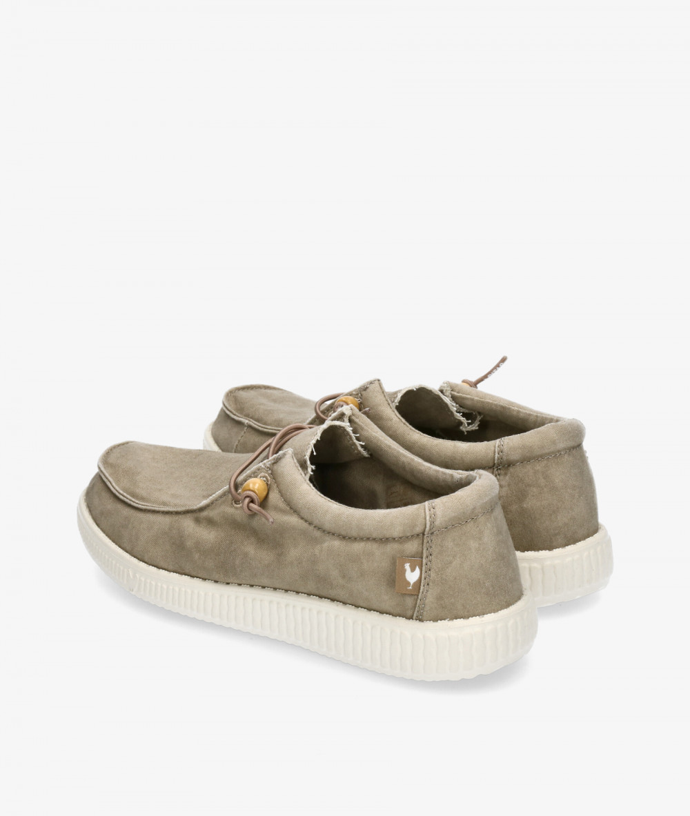 Zapatos casual Walk in Pitas WP150 WALLABY WASHED en topo