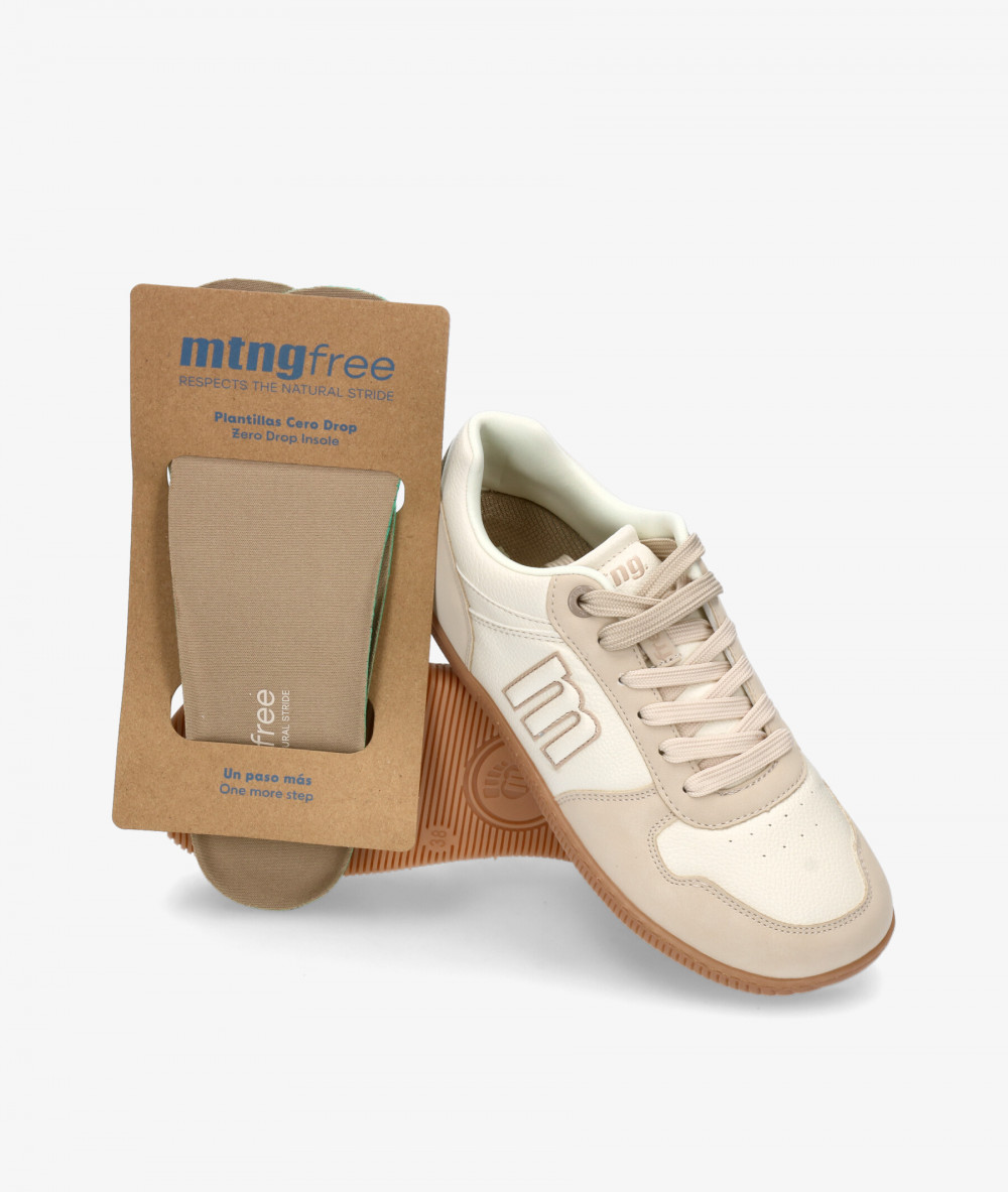 Deportivos Mustang 60840 en beige