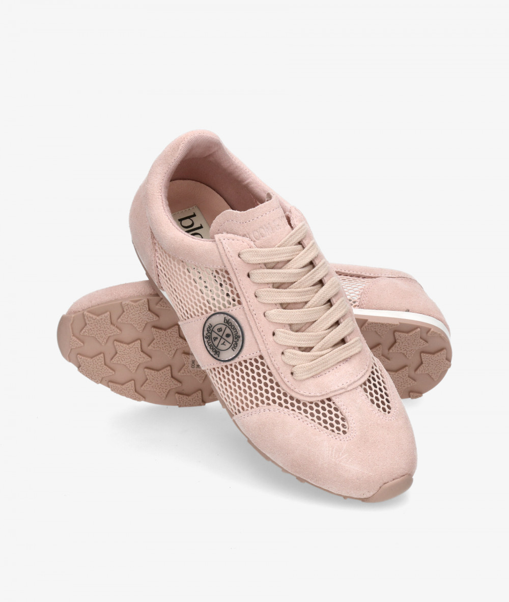 Deportivos bloom&you  CORI en serraje nude