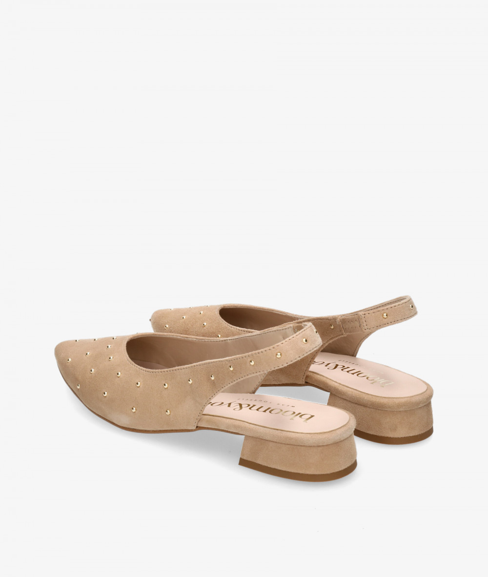 bloom&you Pump shoes CANDELA in camel suede