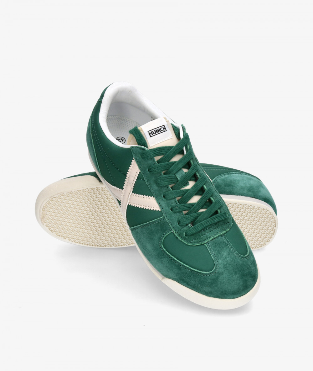 Deportivos MUNICH  STEREO en verde