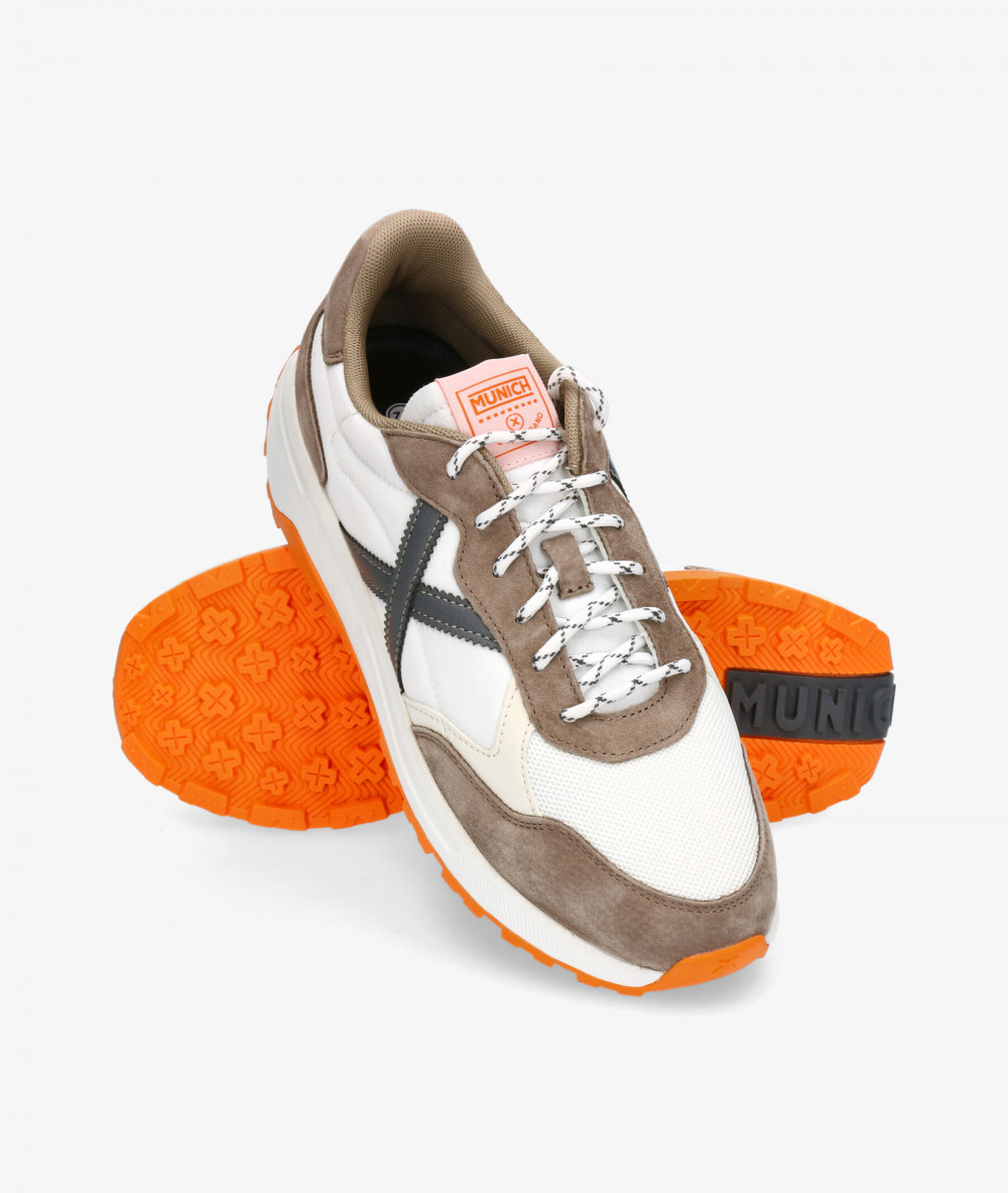 Deportivos MUNICH  BABEL en blanco