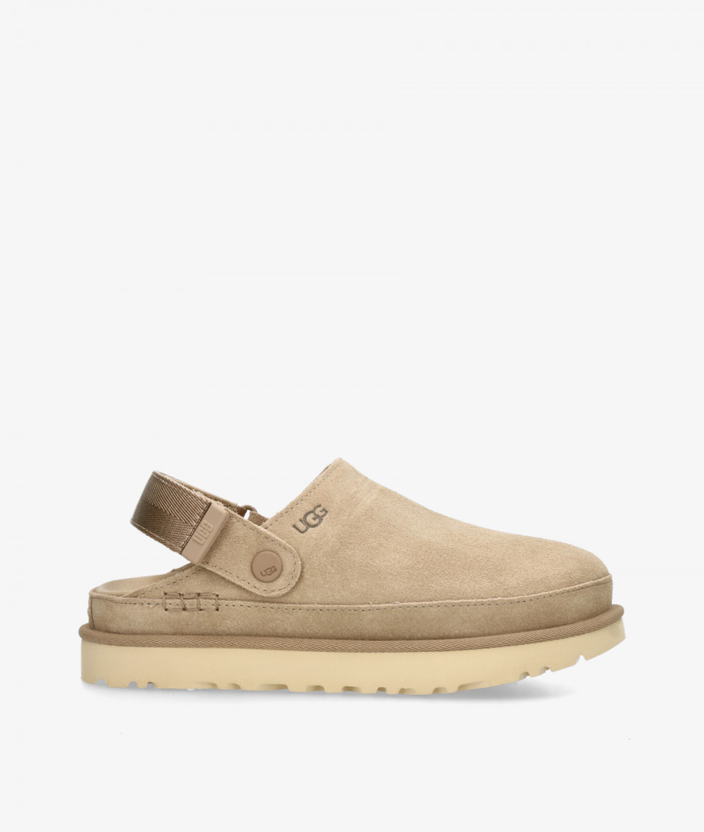 DOBLE PISO UGG GOLDENSTAR CLOG en beige