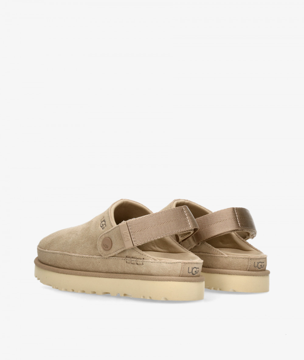 DOBLE PISO UGG GOLDENSTAR CLOG en beige