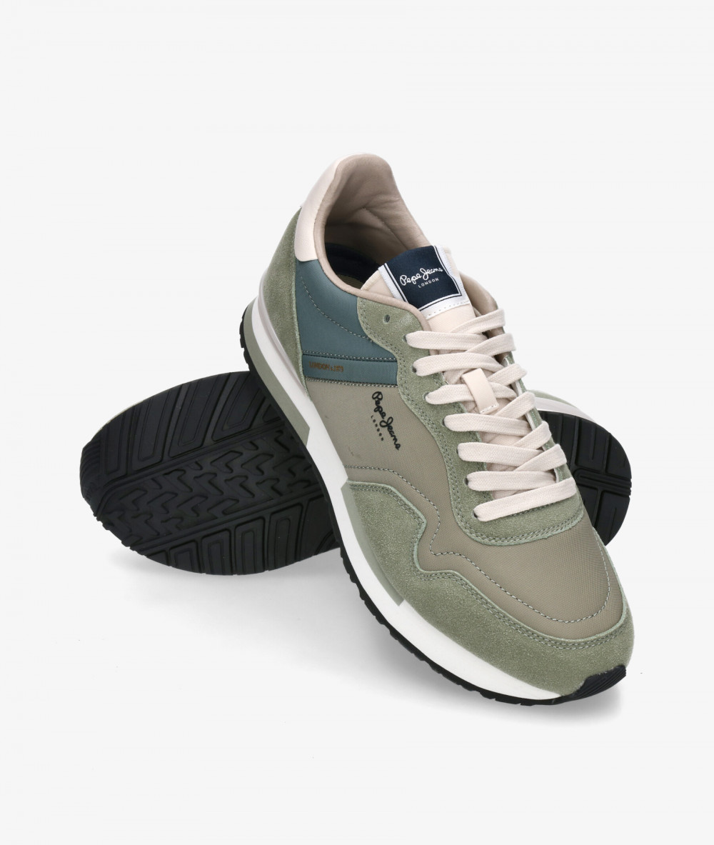 Pepe Jeans Sneakers  HAILON BASIC in kaki