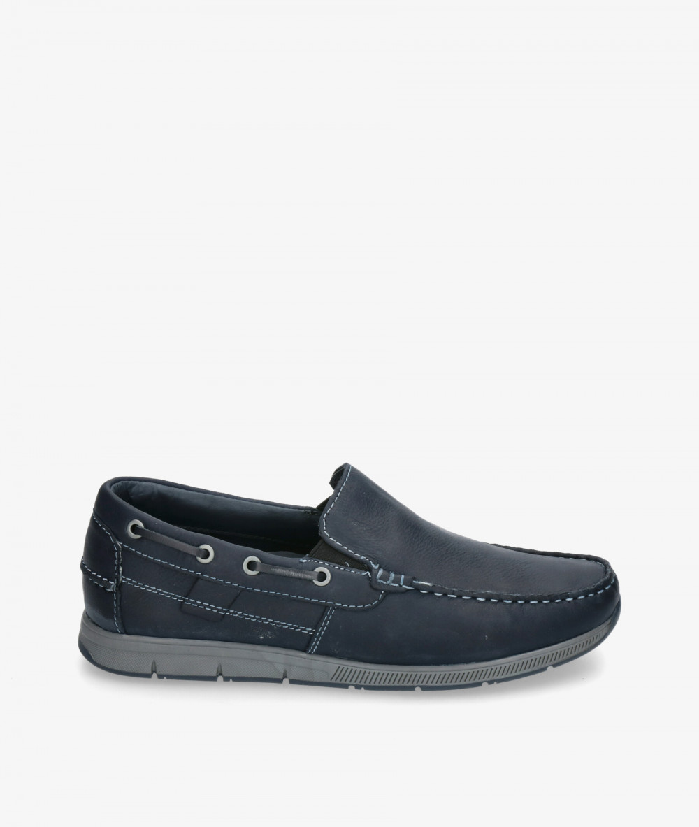 Traveris Nautical shoes 2979-R INRI-2 in blue nubuck
