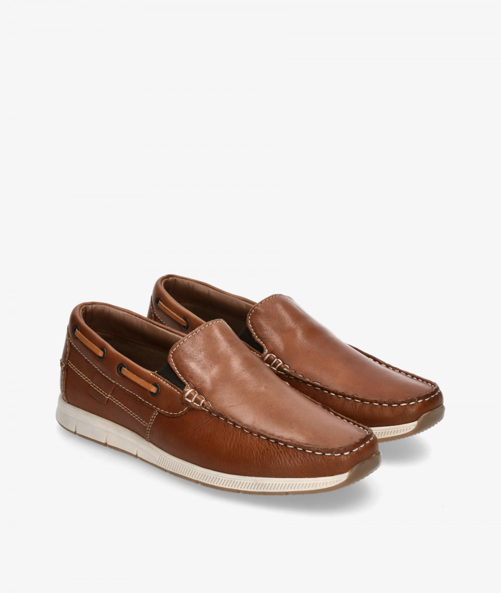 Traveris Nautical shoes 2979-R INRI-2 in leather