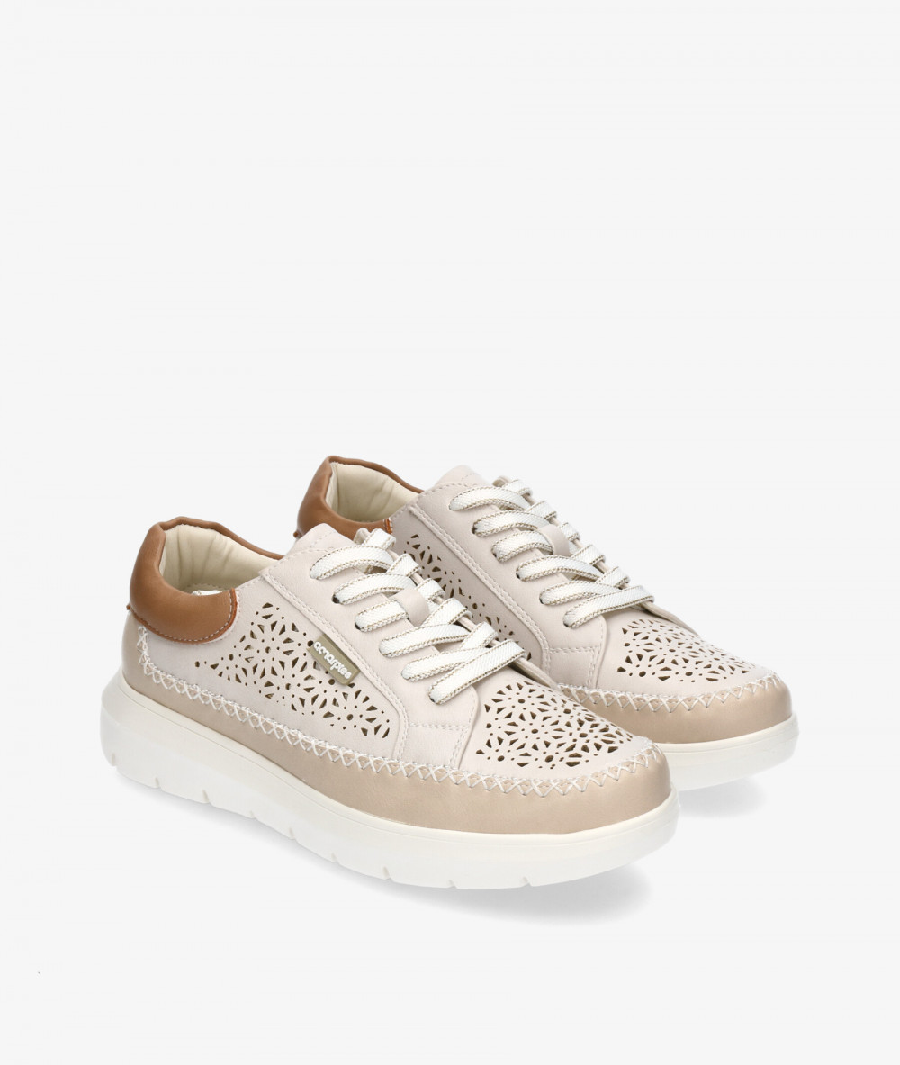 Amarpies Sneakers  30061 in taupe