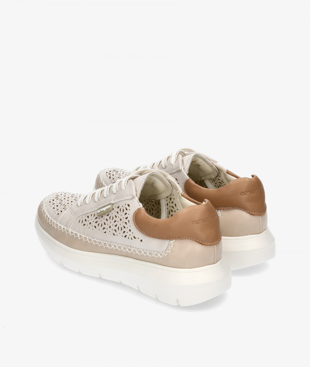 Amarpies Sneakers  30061 in taupe
