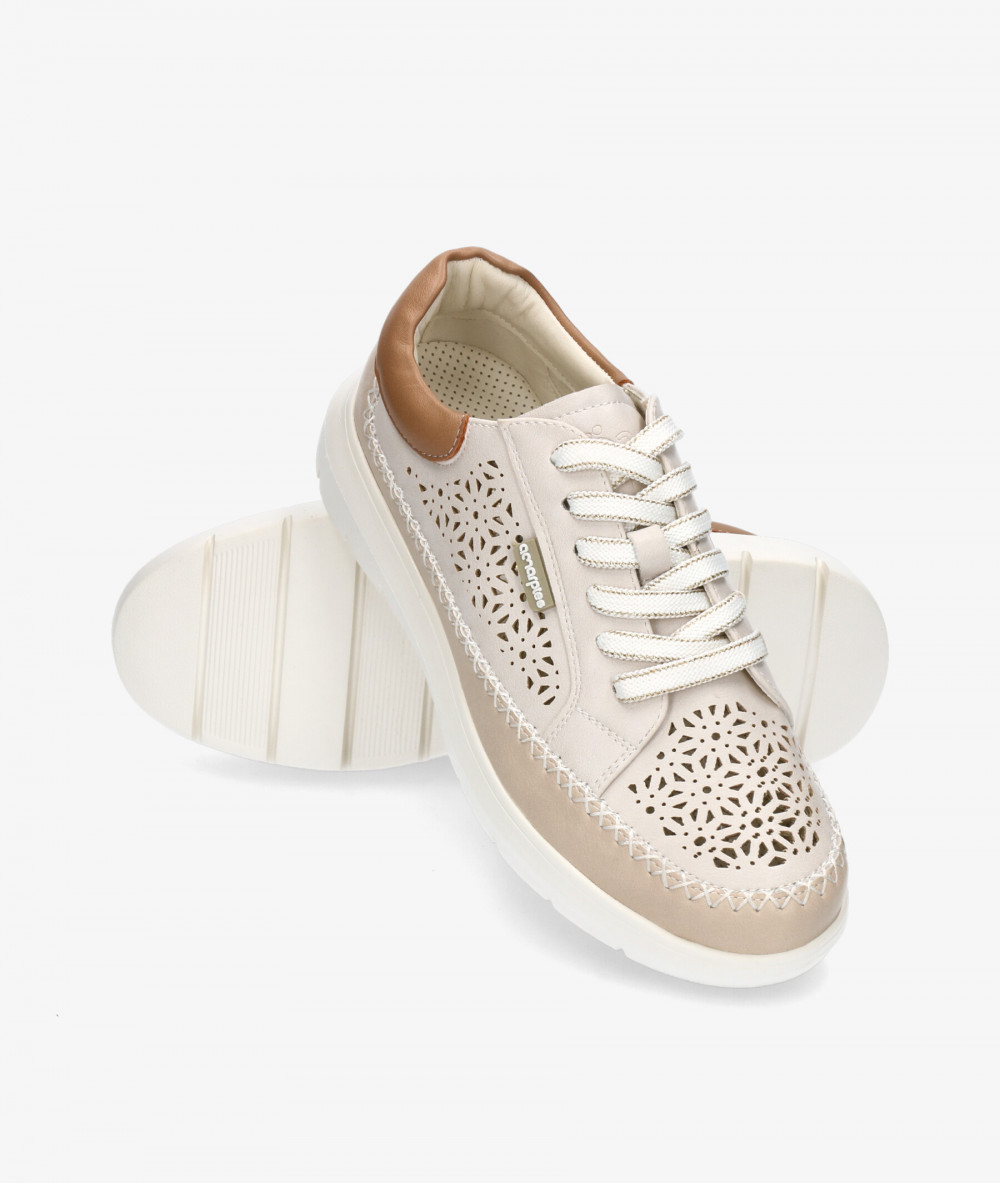 Amarpies Sneakers  30061 in taupe