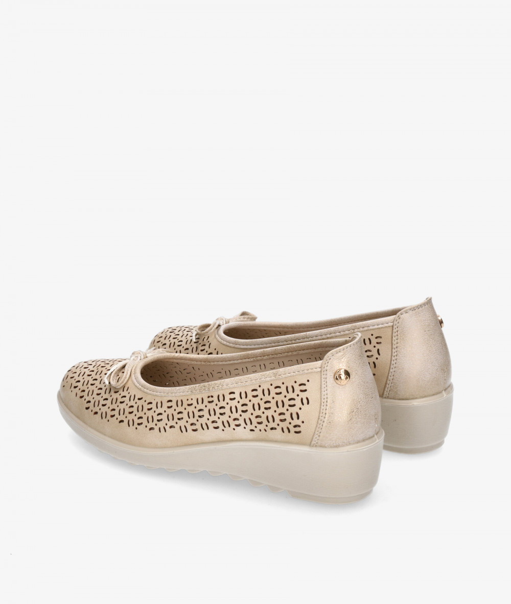 Bailarinas Amarpies 30120 en beige