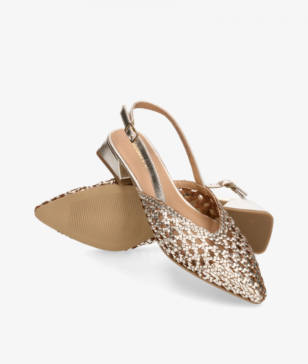 Gioseppo Dress medium heel shoes KIPILI in gold