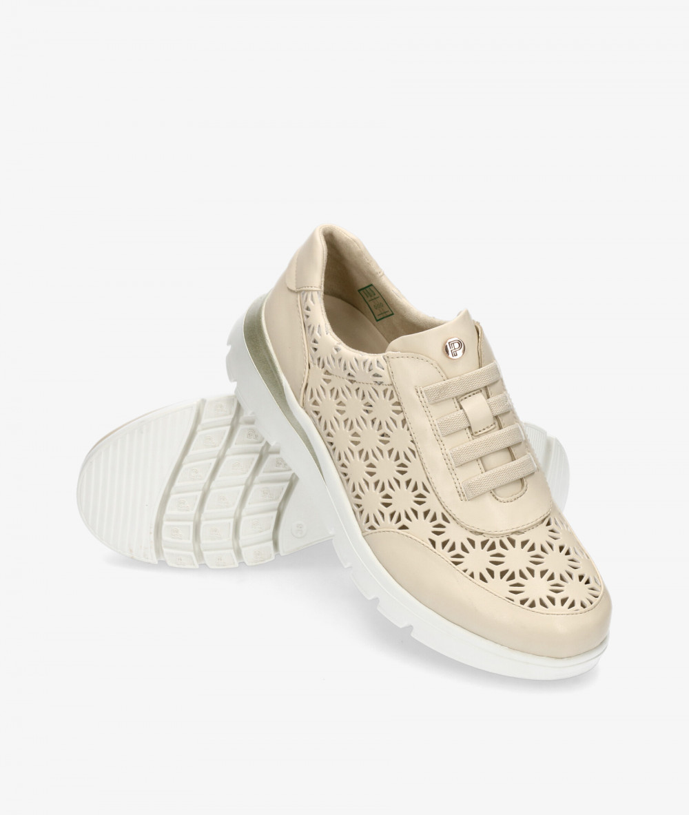 Deportivos Pitillos  11090 en beige