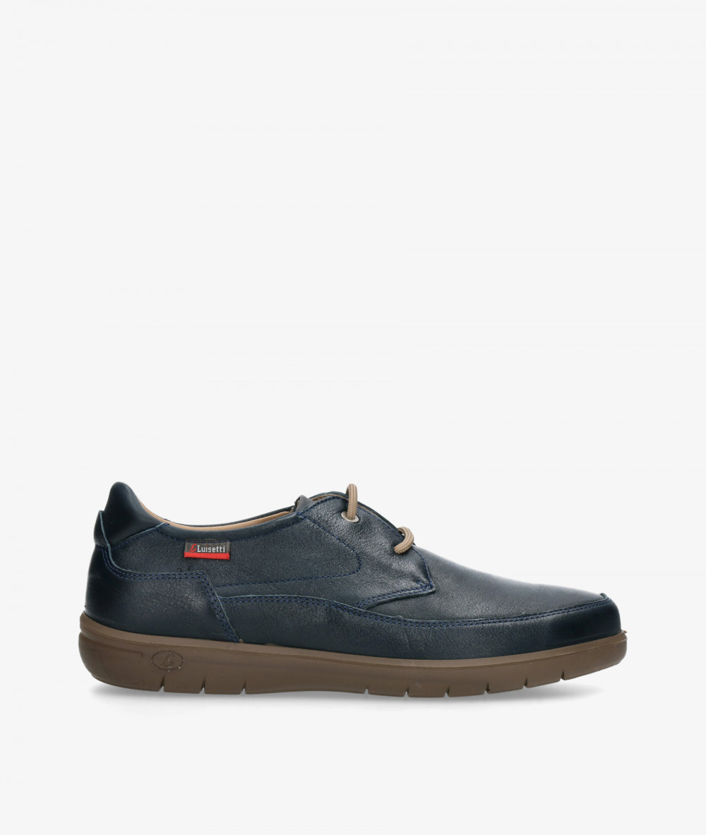 LUISETTI Sport rubber sole shoes 32303 NA in navy blue
