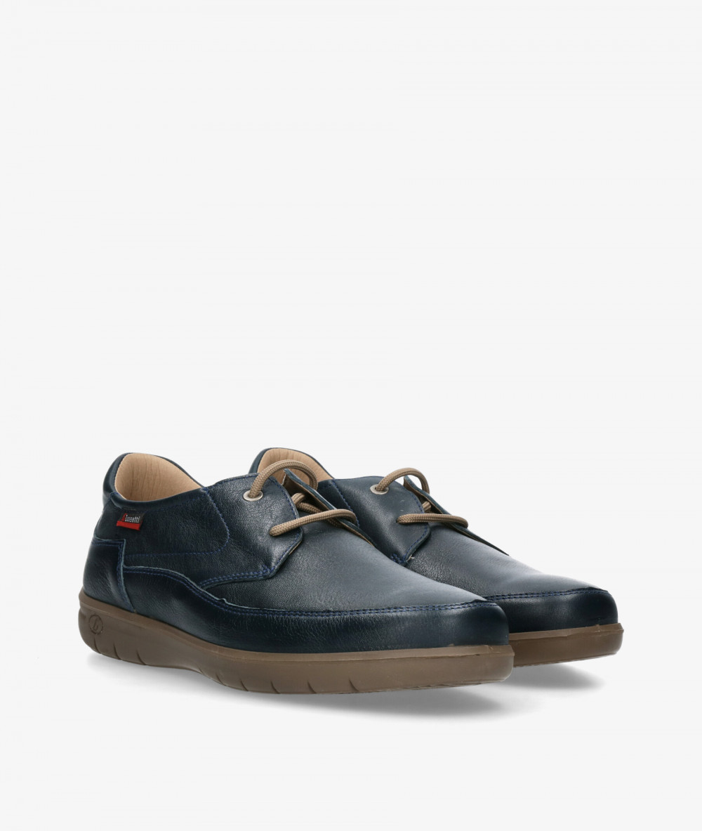 LUISETTI Sport rubber sole shoes 32303 NA in navy blue