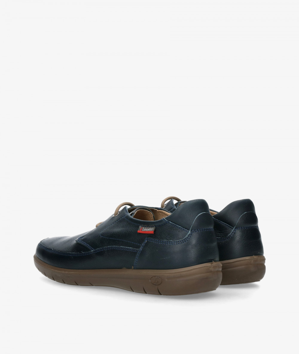 LUISETTI Sport rubber sole shoes 32303 NA in navy blue