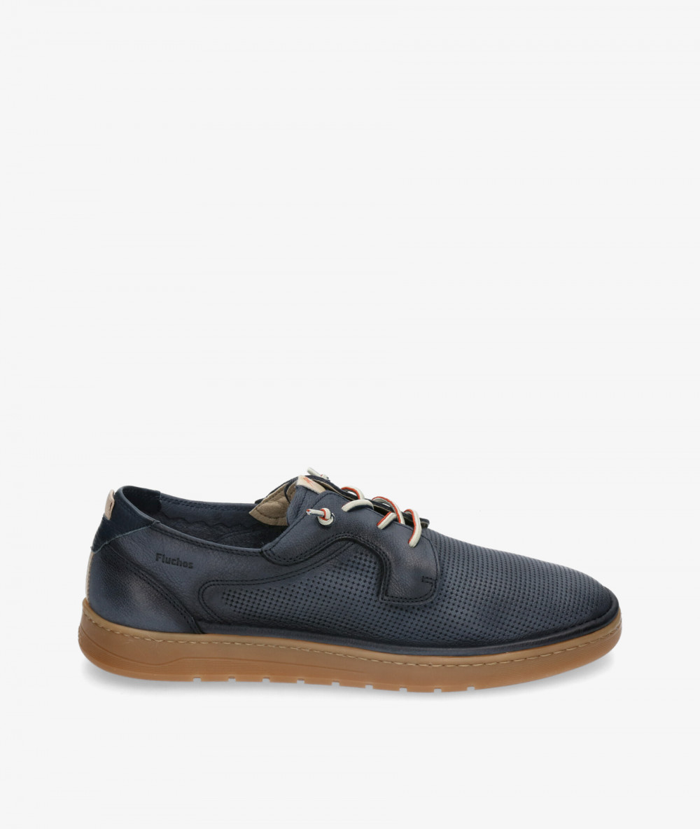 Fluchos Sport rubber sole shoes F1947 in navy blue
