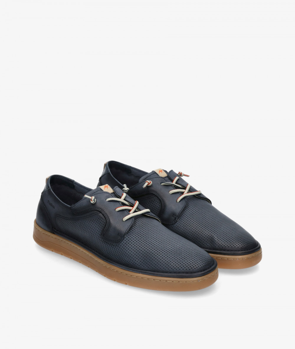 Fluchos Sport rubber sole shoes F1947 in navy blue