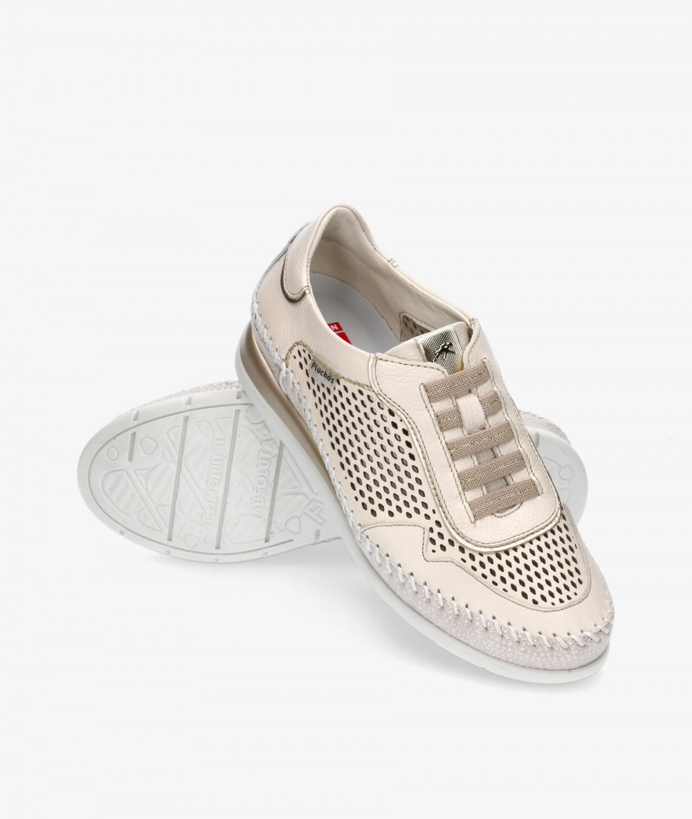 Deportivos Fluchos  F2143 en hueso