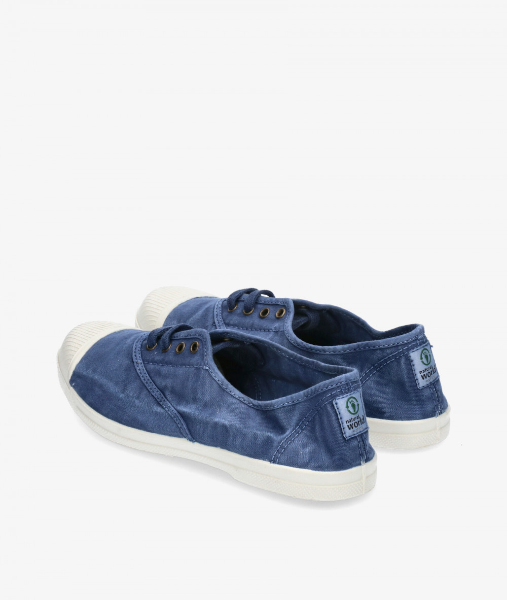 Natural World Sneakers  102E OLD LAVANDA in navy blue