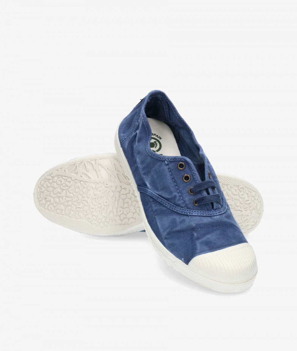 Natural World Sneakers  102E OLD LAVANDA in navy blue