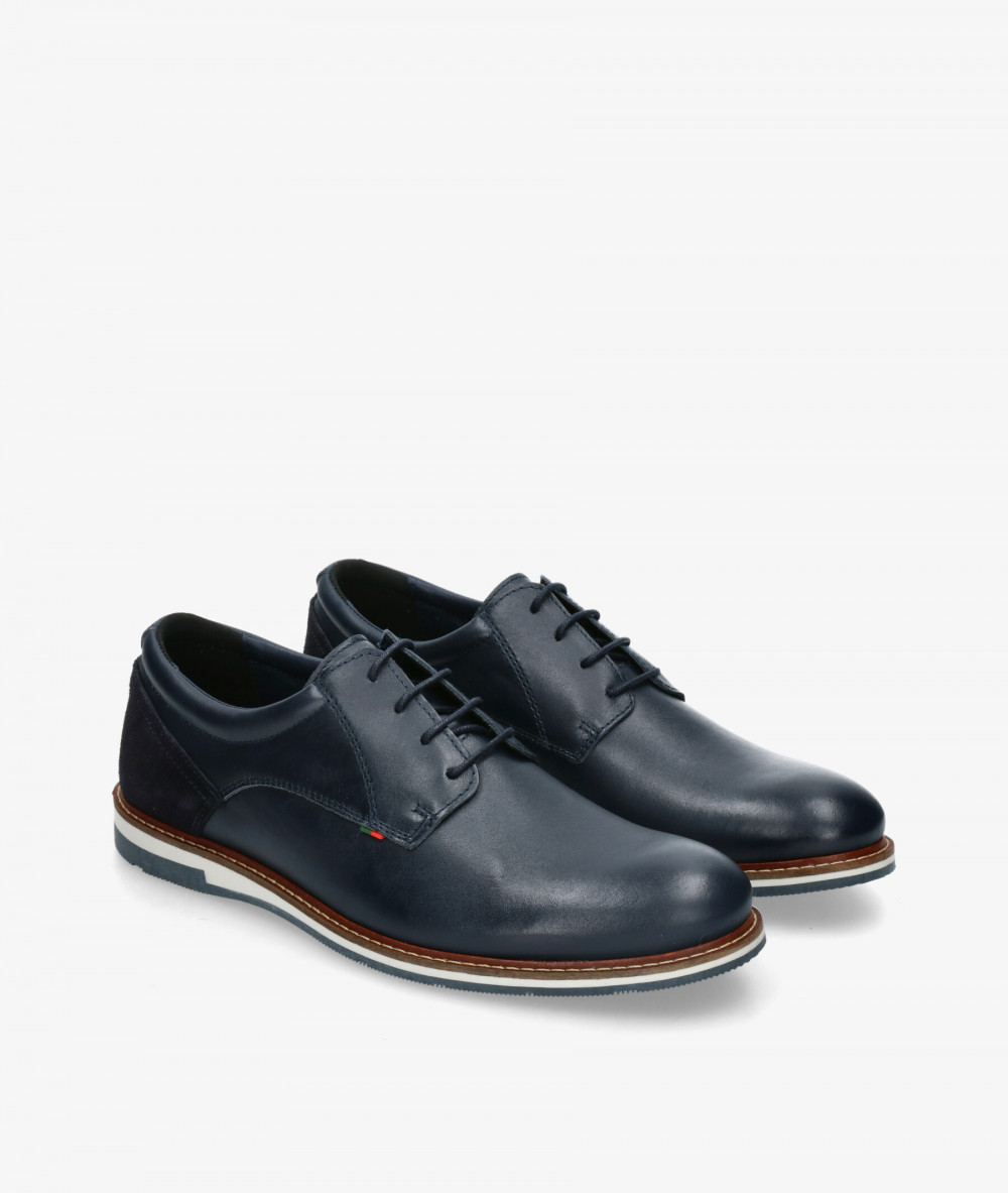 Kénnebec Sport rubber sole shoes IN24/PF14-R in navy blue