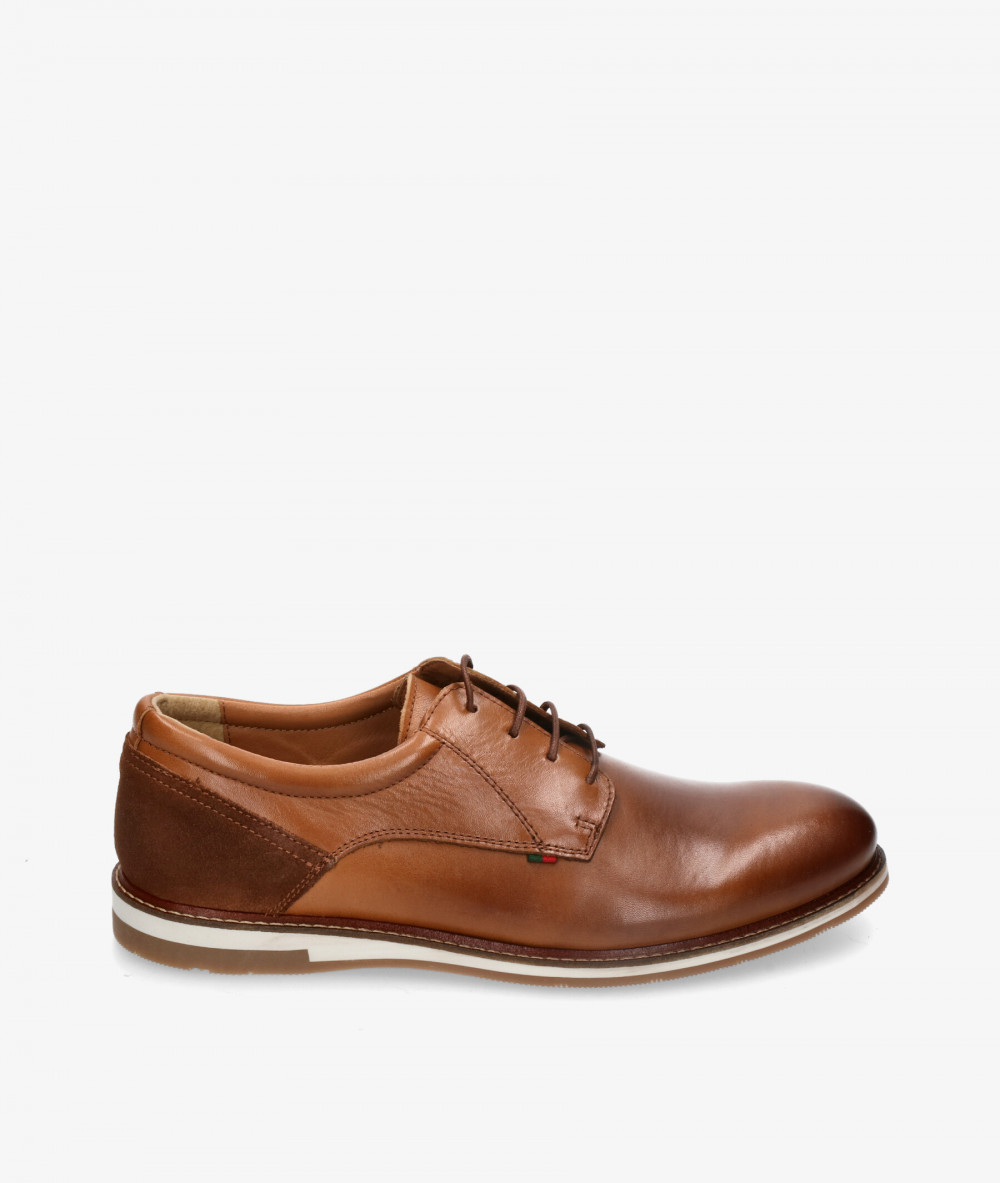 Kénnebec Sport rubber sole shoes IN24/PF14-R in leather