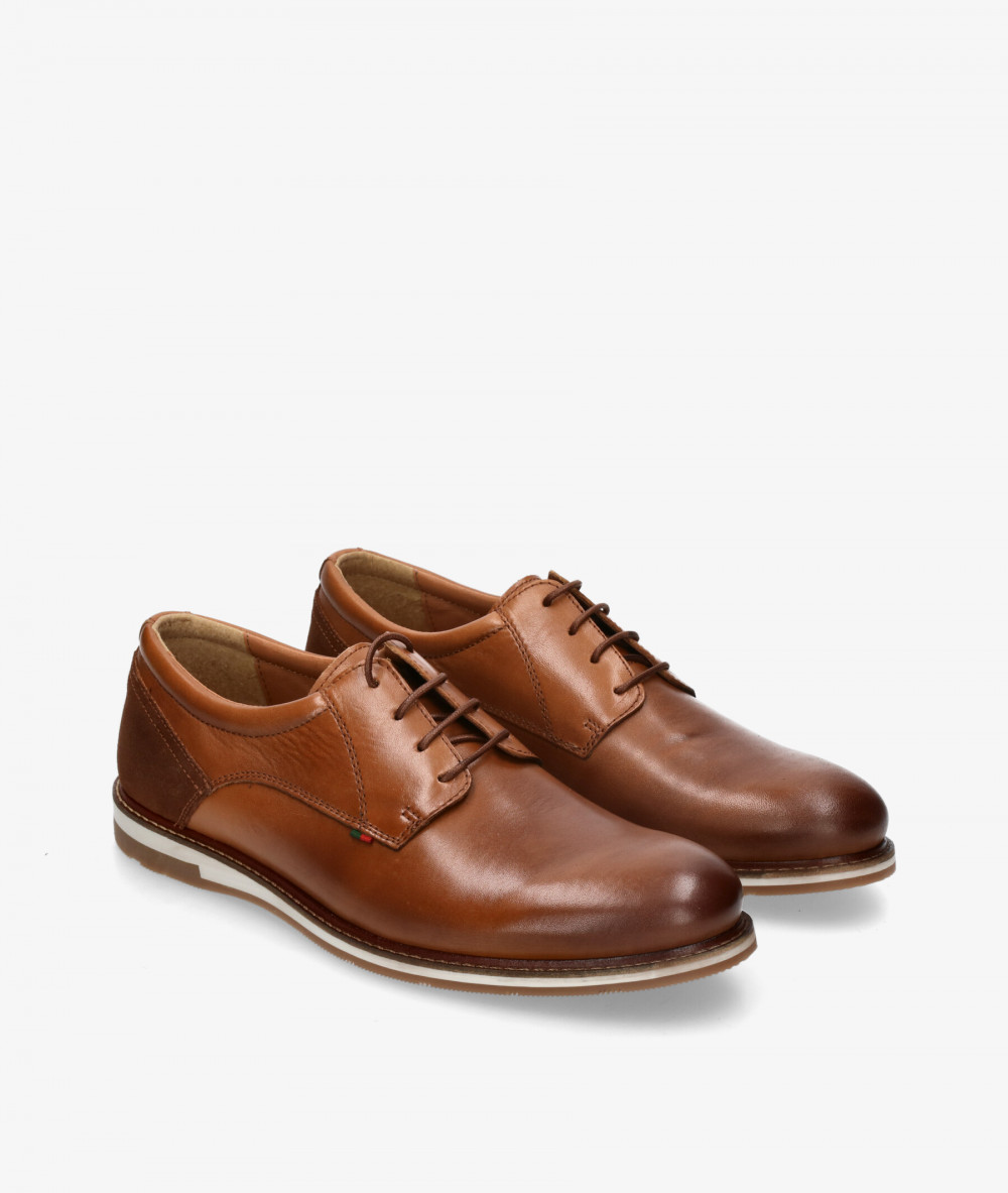 Kénnebec Sport rubber sole shoes IN24/PF14-R in leather