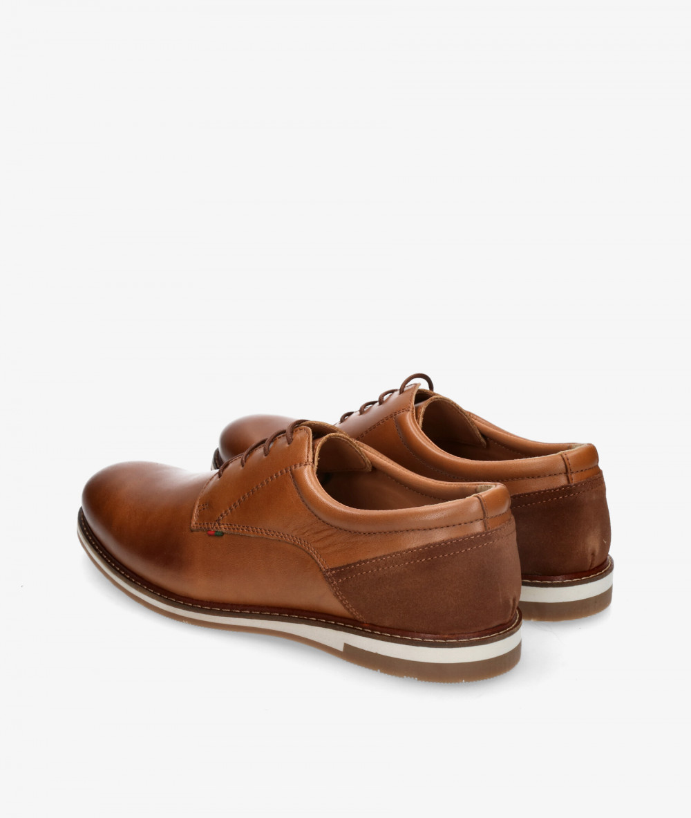 Kénnebec Sport rubber sole shoes IN24/PF14-R in leather