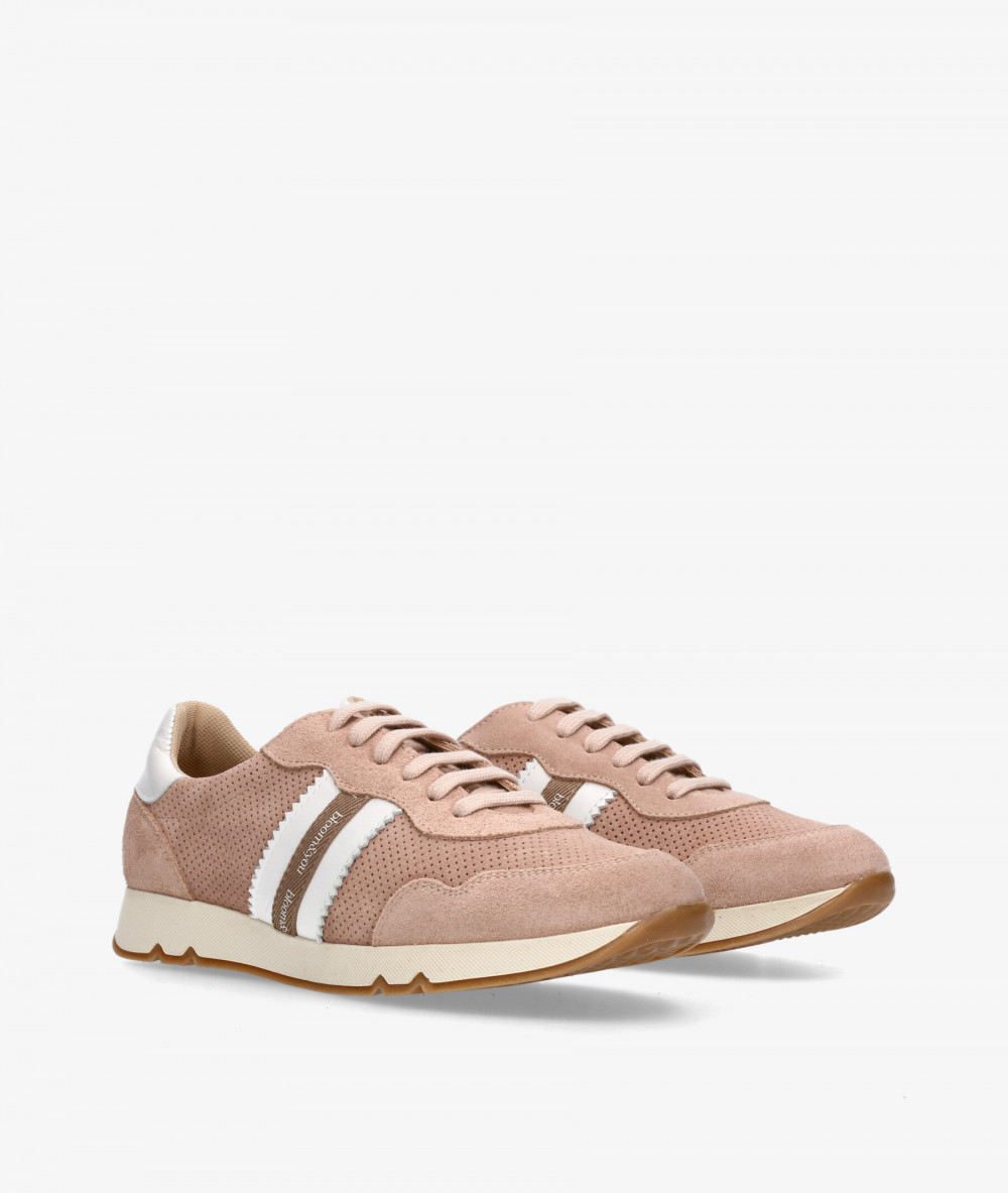 Deportivos bloom&you  SNEAKERS 2 en serraje nude