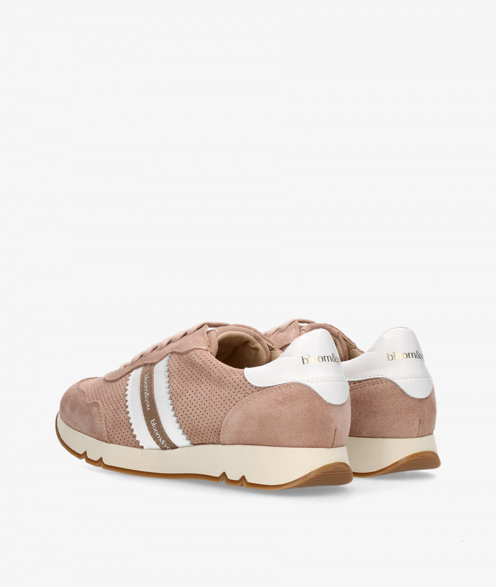 Deportivos bloom&you  SNEAKERS 2 en serraje nude